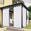 BONZER Outdoor Curtains for Patio Waterproof Thick Privacy Grommet Light by Bonzer
