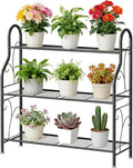 SORCEDAS Plant Stand Indoor Outdoor Plant Shelf 3 Tier Metal Corner Flower by SpecialYourHome