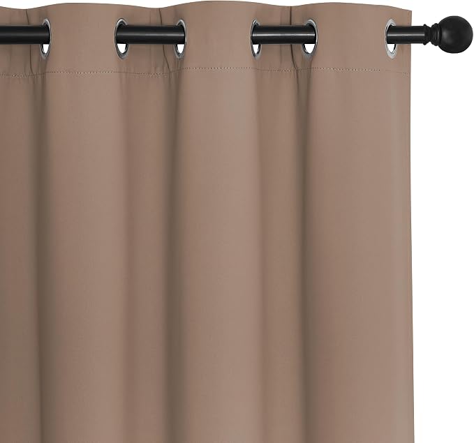 NICETOWN Blackout Sliding Glass Door Curtains, Room Darkening Thermal Insulated - Image 7