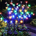 Solar Garden Lights Waterproof, Solar Lights Outdoor Decorative 4Pack, 80Led by IUEECEN