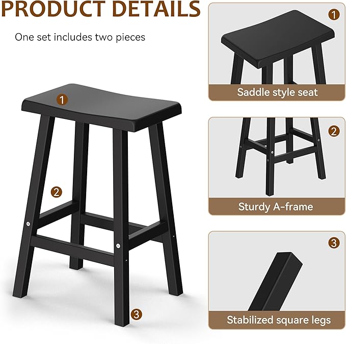 Outdoor Bar Stools, All-Weather Barstools - Image 5