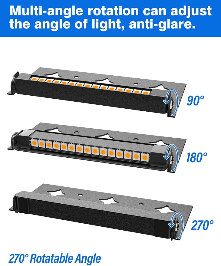 5W Retaining Wall Lights, 7 inch LED Hardscape Lighting Low Voltage Landscape - Image 7