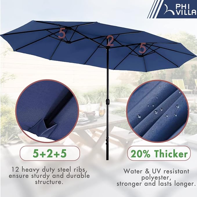 PHI VILLA 7 Piece Outdoor Dining Set - Image 5