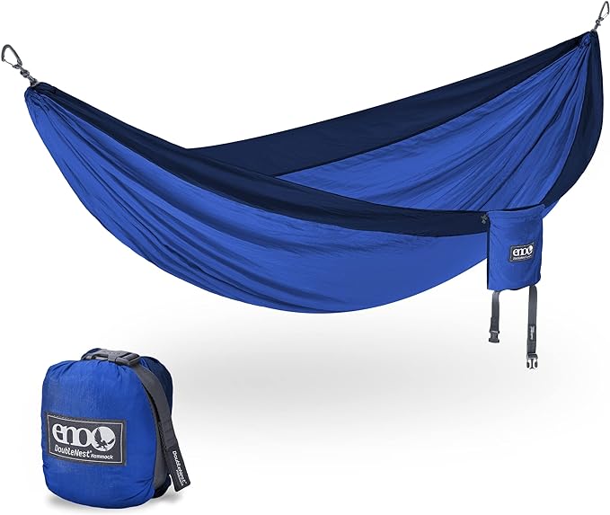 ENO, Eagles Nest Outfitters DoubleNest Lightweight Camping Hammock, 1 to 2 by EaglesNestOutfitters