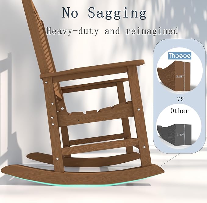 Oversized Rocking Chair, Outdoor Rocking Chair - Image 5