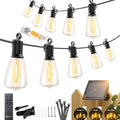 Brightown 108FT 50 LED Solar String Lights Outdoor Waterproof, Patio Lights by Brightown