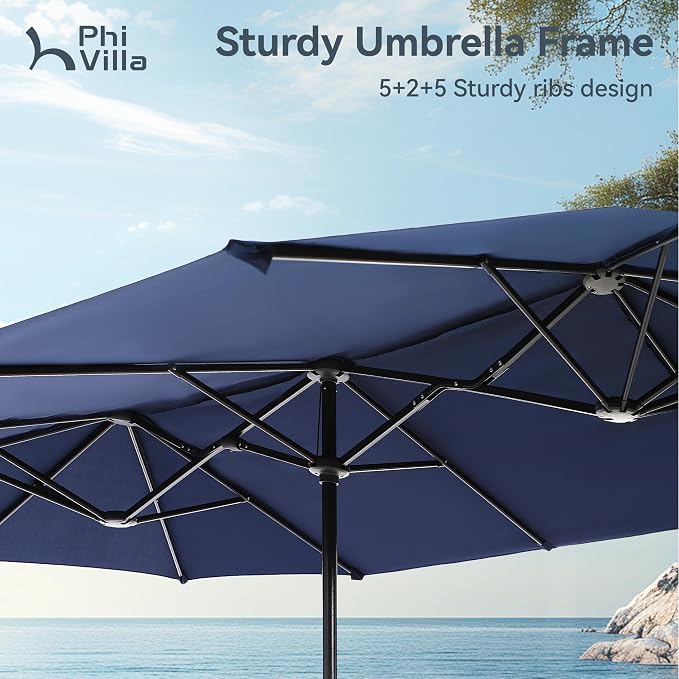 PHI VILLA 8 Piece Patio Dining Set - Image 9