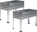 2PCS Galvanized Raised Garden Bed by DIIYIV