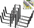 Adnee Set of 4 Double Sided Planter Box Brackets-Adjustable Window Boxes Flower by Adnee