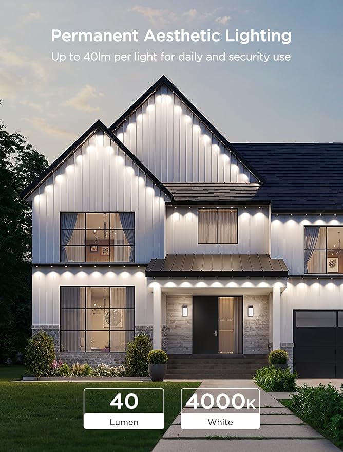 Govee Permanent Outdoor Lights 2, 150ft RGBIC Outdoor Lights - Image 7
