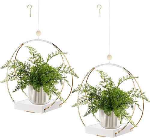2 Pack Hanging Planter Holder for Indoor Plants, Plant Hanger by hismocal