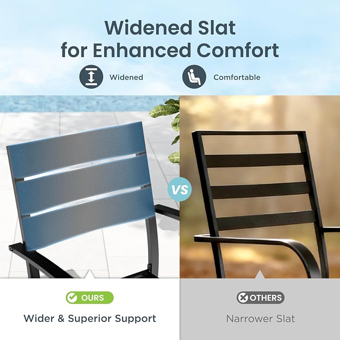 PHI VILLA 7 Pieces Outdoor Dining Set - Image 7