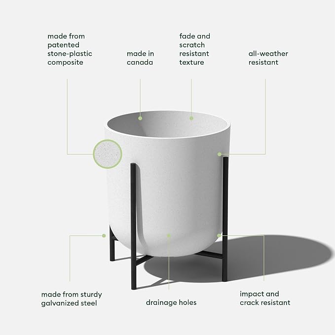 Veradek Mason Series Raised Lima Planter - Image 2