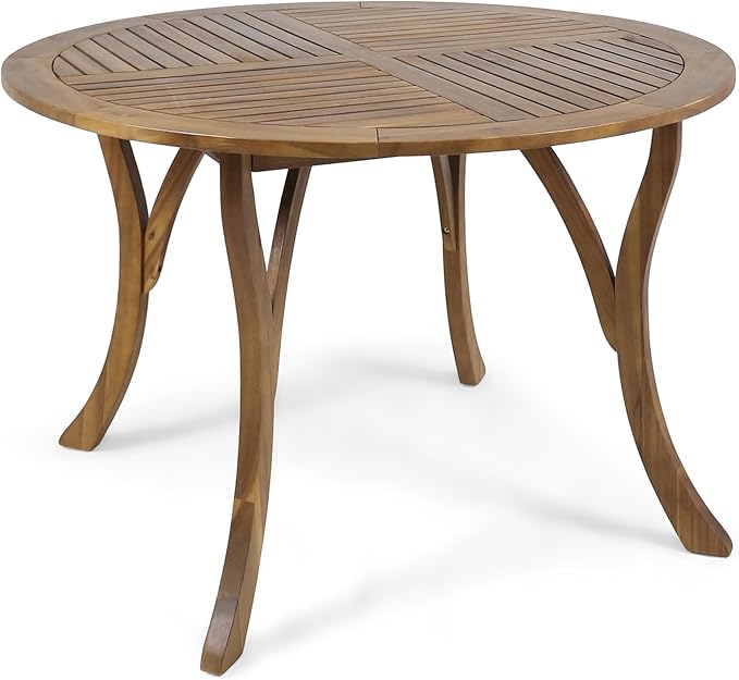 Christopher Knight Home Verle Wooden Patio Dining Set - Image 21