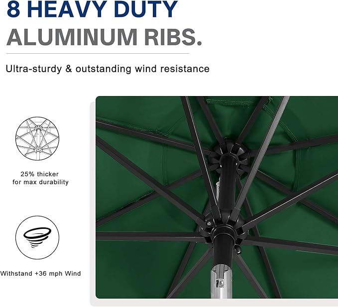 ABCCANOPY Durable Solar Led Patio Umbrellas - Image 7