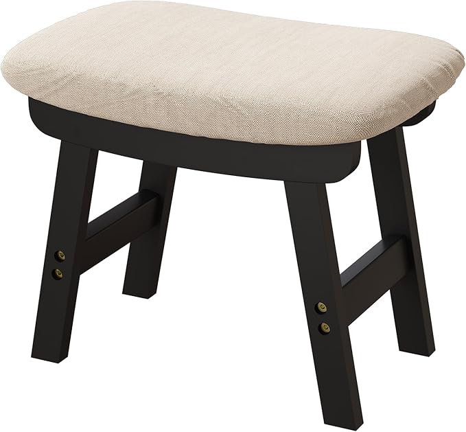 Foot Stool, Foot Stool Small, Ottoman Wood Foot Rest by VIEWCARE