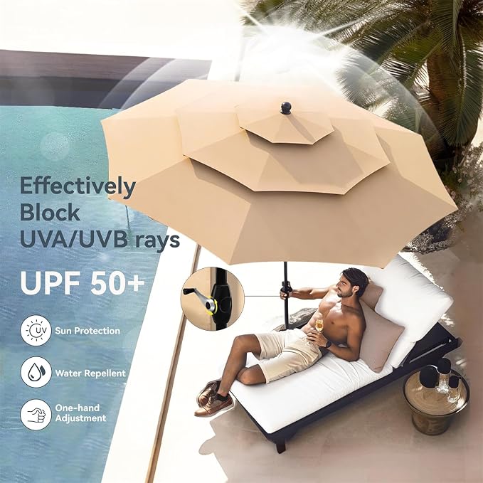 PHI VILLA 5 Piece Outdoor Dining Set - Image 5