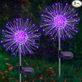 Solar Garden Lights Outdoor, 2 Pack 120 LED Twinkling Firework Lights Decorative by Yaafen