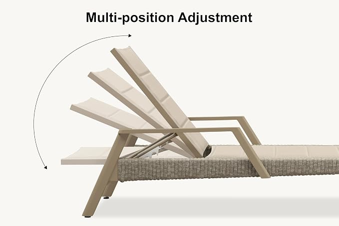 PURPLE LEAF Patio Chaise Lounge Chairs - Image 7