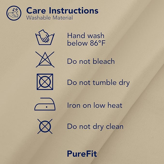 PureFit Outdoor Curtains for Patio Waterproof – Weatherproof, UV and Fade - Image 7