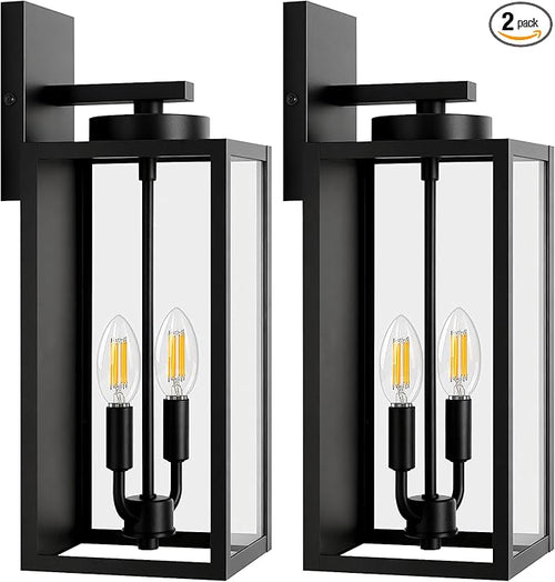 18in Large Outdoor Wall Light Fixtures, Exterior Lighting Fixtures Porch by BringYouBrightFuture