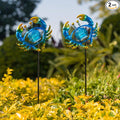 Outdoor Garden Solar Lights, Crab Outdoor Figurine Lights by SATHGA