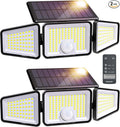 Ensenior Solar Lights Outdoor Motion Sensor, 2600LM 220 LED High Brightness by Ensenior