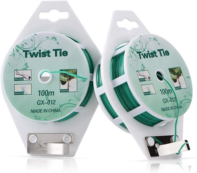 2 Reels 328 Feet Twist Tie by YDSL