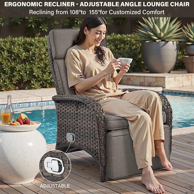Belord 5 Piece Patio Furniture Set - Image 3
