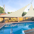 E&K Sunrise 18' x 18' x 18' Sun Shade Sail Triangle Canopy Shade Cover UV Block by EKSUNRISEINC