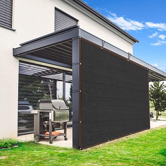 QLOFEI Shade Cloth for Garden, 90% Sunblock Neting Cover - Image 8