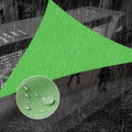 SUNNY GUARD Waterproof Sun Shade Sail 14'x14'x14' Lemon Green Triangle UV Block by SUNNYGUARD