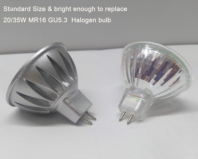 ALIDE MR16 Green Led Bulbs 5W 12V, Replace 20W 35W 50W Halogen, Low Voltage - Image 4