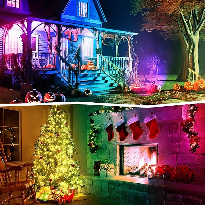 5W RGBW Landscape Lights, 16 Color Changing Spotlight 110V 120V Outdoor - Image 5