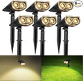 Consciot Christmas Solar Spot Lights Outdoor, IP67 Waterproof 2-in-1 Solar by Consciot