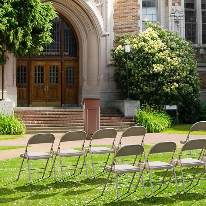 VINGLI 6 Pack Folding Chairs - Image 9
