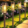 Mancra 8 Pack Solar Outdoor Lights, Bright Up to 10 Hrs Solar Lights Outdoor by Mancra
