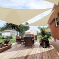 Patio Paradise 18' x 18' x 18' Sun Shade Sail Triangle Canopy Shade Cloth by Patio