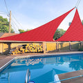 E&K Sunrise 17' x 17' x 17' Sun Shade Sail Triangle Canopy Shade Cover UV Block by EKSUNRISEINC