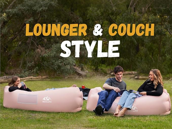 WEKAPO Inflatable Couch Air Lounger Chair - Image 7