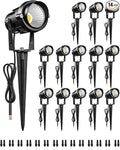 6W 700LM Low Voltage Landscape Lighting, 12V AC/DC 3000K Warm White LED Low by Wilawels
