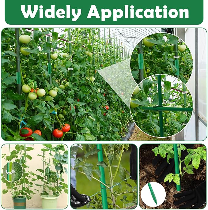 Cludoo 94PCS Garden Stakes Set - Image 5