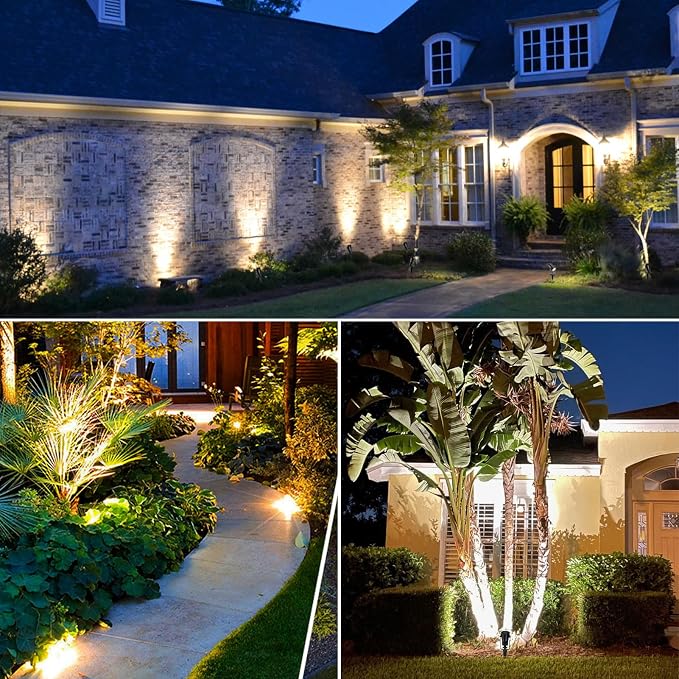 Low Voltage Landscape Lighting, 6 Pack Outdoor Spot Lights - Image 7