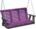 Poly Lumber Wood 5FT Porch Swing Amish Craftsmandship Made in USA HDPE by Unknown