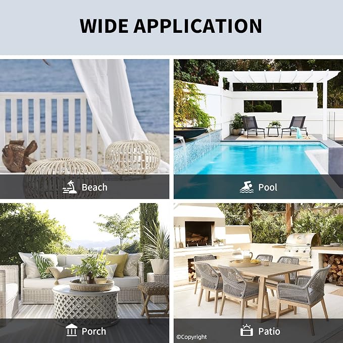 Outdoor Indoor Curtains W105 x L108 - Image 8