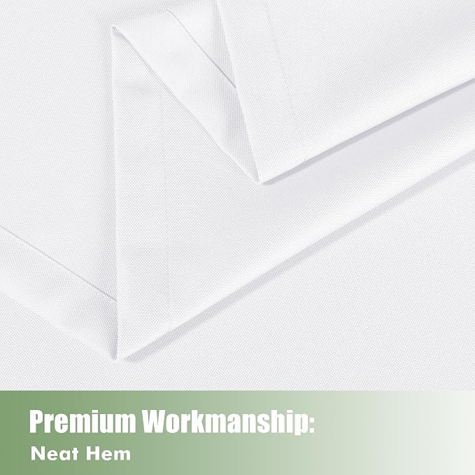 HolidayIdeas Outdoor Curtains for Patio Waterproof, 8 Panels - Image 5