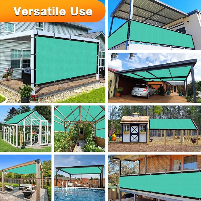 Artpuch Outdoor Pergola Shade Cover 5' X 9' Sun Shade Cloth - Image 6