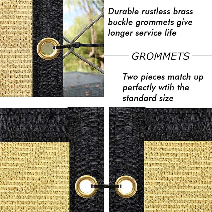 UPGRADE Privacy Screen Fence 4' x 50' Commercial Shade Cover - Image 4