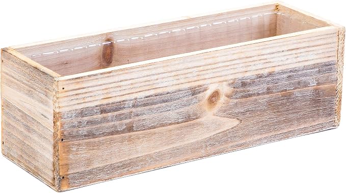 Wooden Planter Box, Table Centerpiece - Image 2