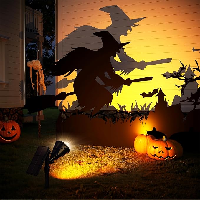 ROSHWEY Outdoor Solar Lights, 600LM Solar Garden Lights Waterproof Solar Spot - Image 9